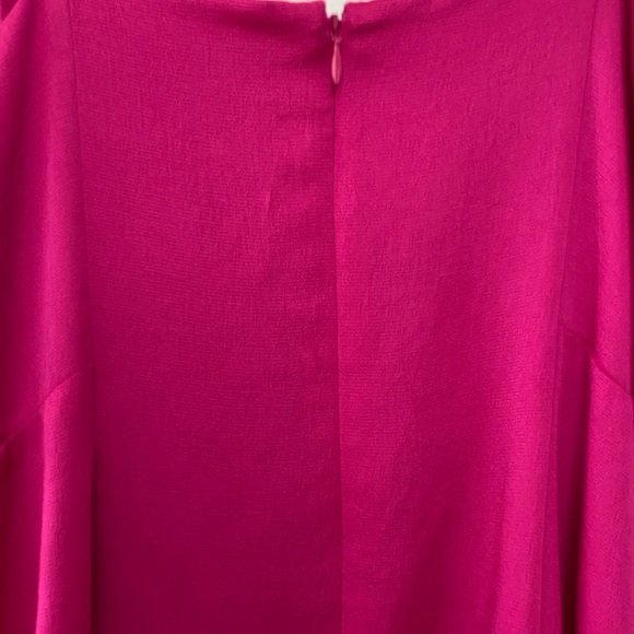 PINK DARK Express Satin Cowl Neck MIDI Slip Dress - Picture 2 of 5